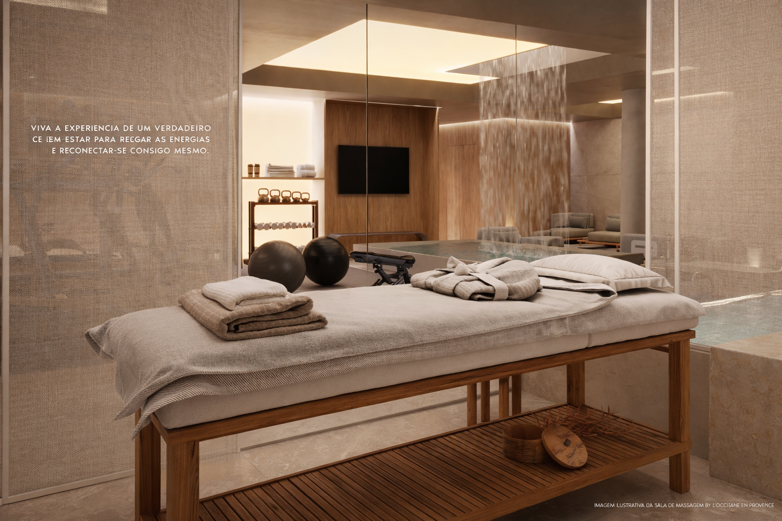 Luxury interior with marble